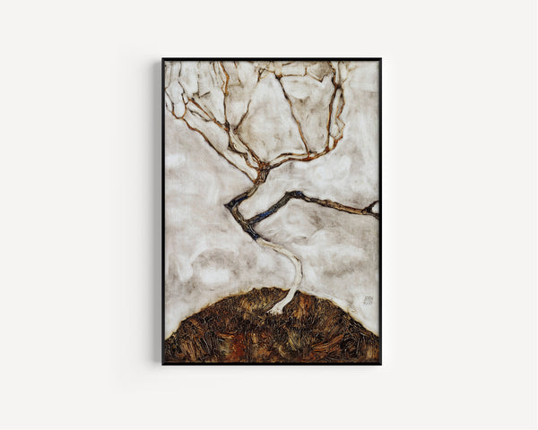 Egon Schiele — Small Tree in Late Autumn | Fine Art Print