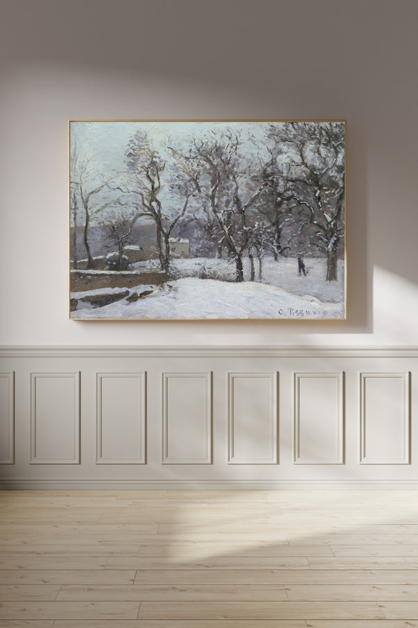 Camille Pissarro — Snow at Louveciennes | Fine Art Print