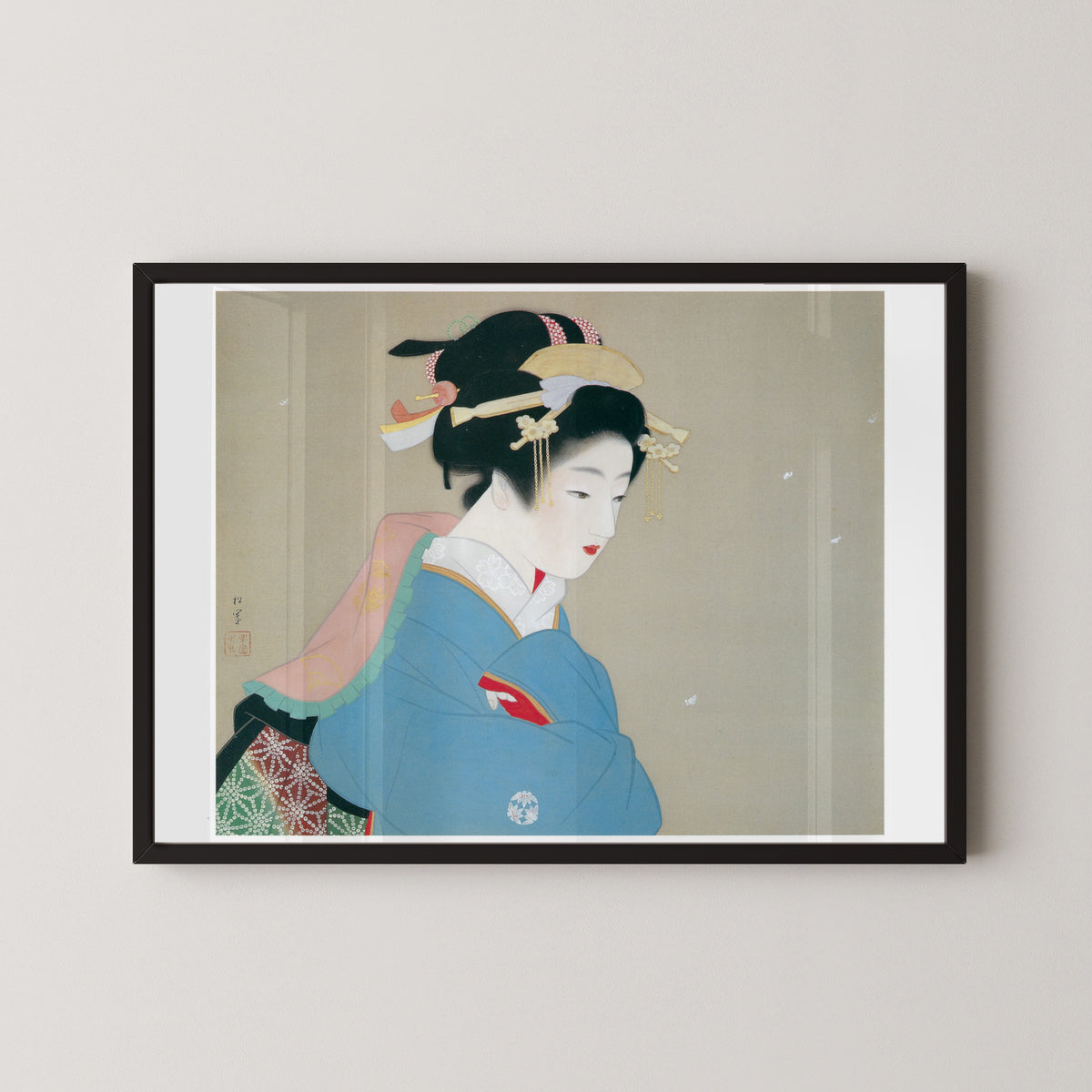 Uemura Shōen — Snow in the Garden | Fine Art Print