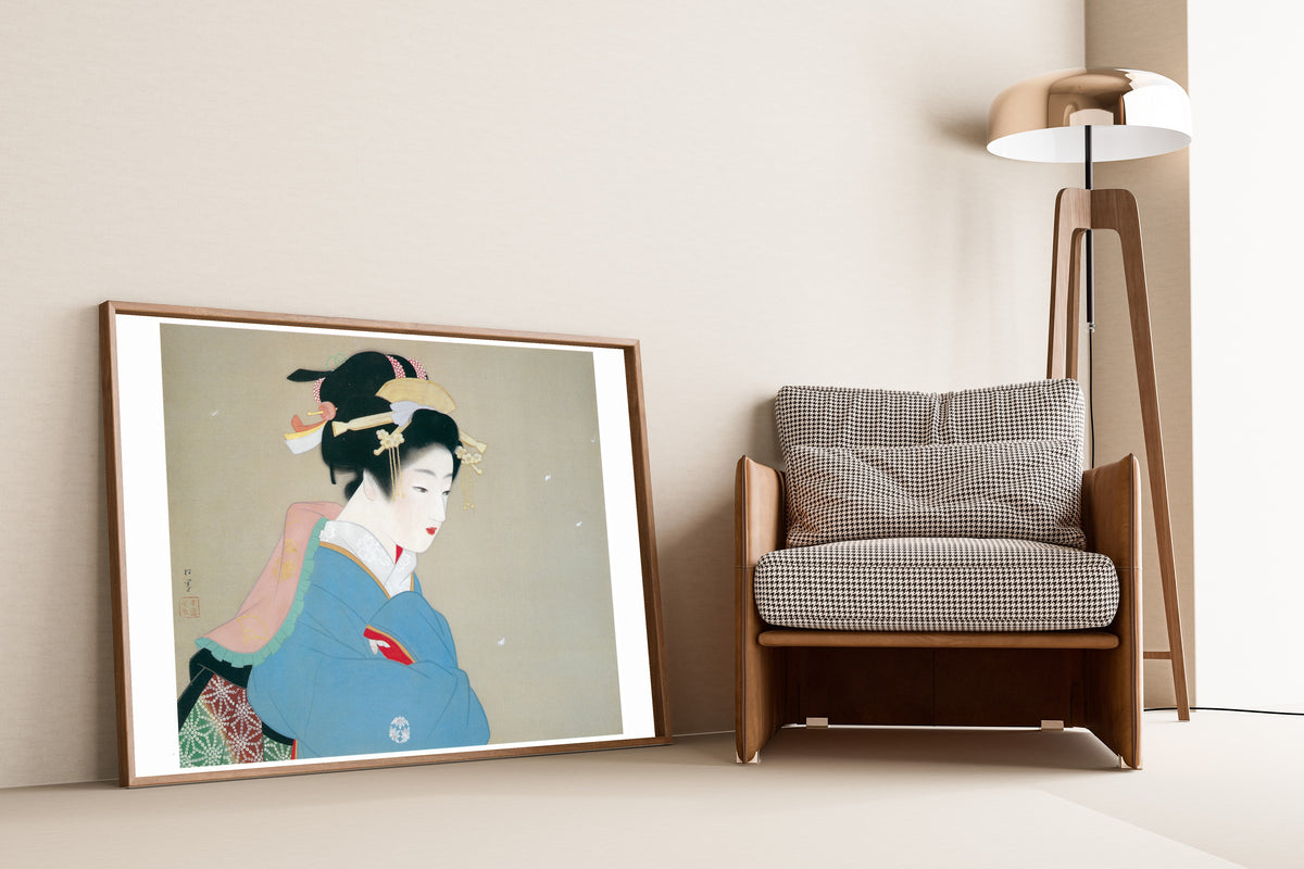 Uemura Shōen — Snow in the Garden | Fine Art Print