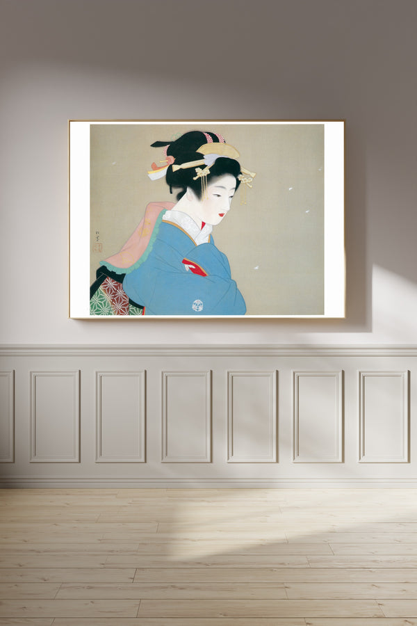 Uemura Shōen — Snow in the Garden | Fine Art Print