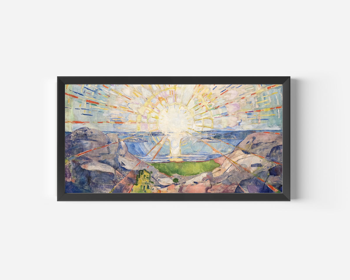 Edvard Munch — The Sun (Solen) | Symbolist Art Print