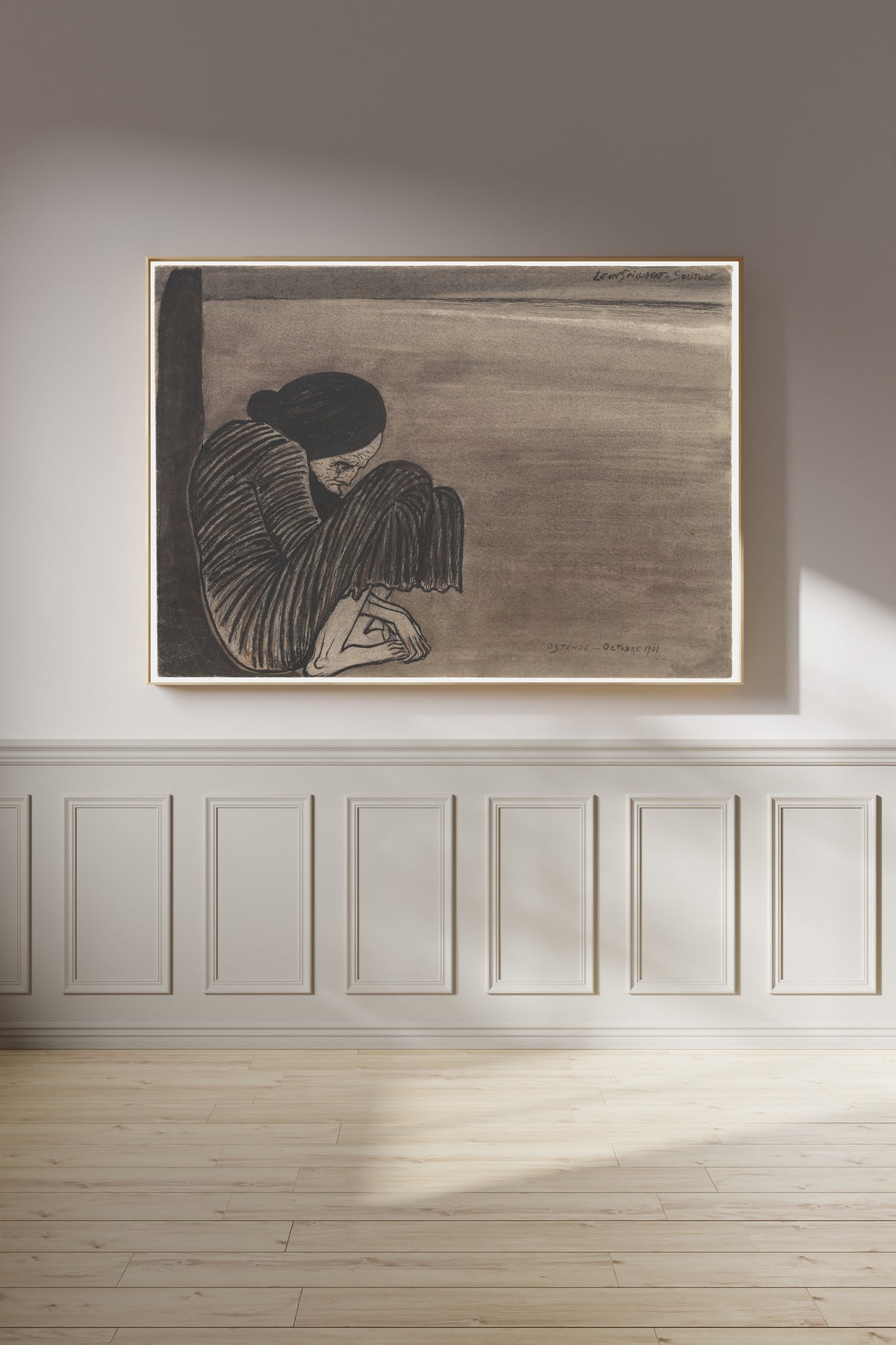 Léon Spilliaert — Solitude | Symbolist Art Print
