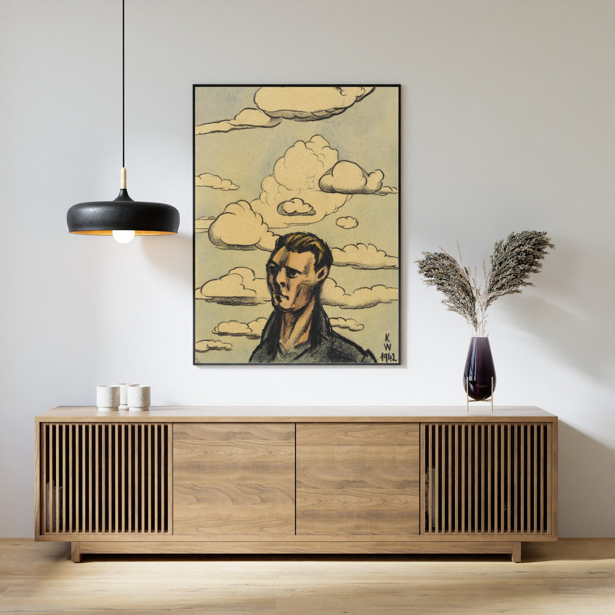 Karl Wiener — Sommer – Der Mann von Vierzig (Summer – The Man of Forty) | Expressionist Art Print