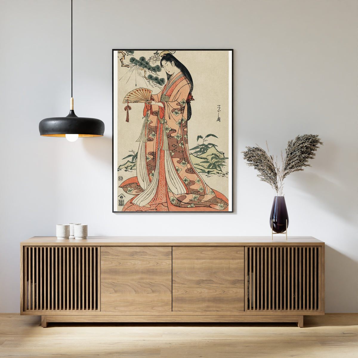 Hosoda Eishi — Sotoori Hime | Japanese Woodblock Print (Ukiyo-e)