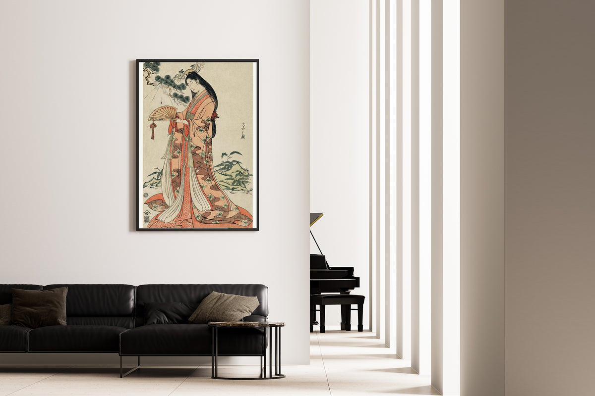 Hosoda Eishi — Sotoori Hime | Japanese Woodblock Print (Ukiyo-e)
