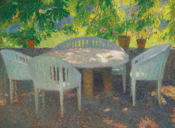 Henri Martin — Sous le grand marronnier de Marquayrol | Pointillist Landscape Print