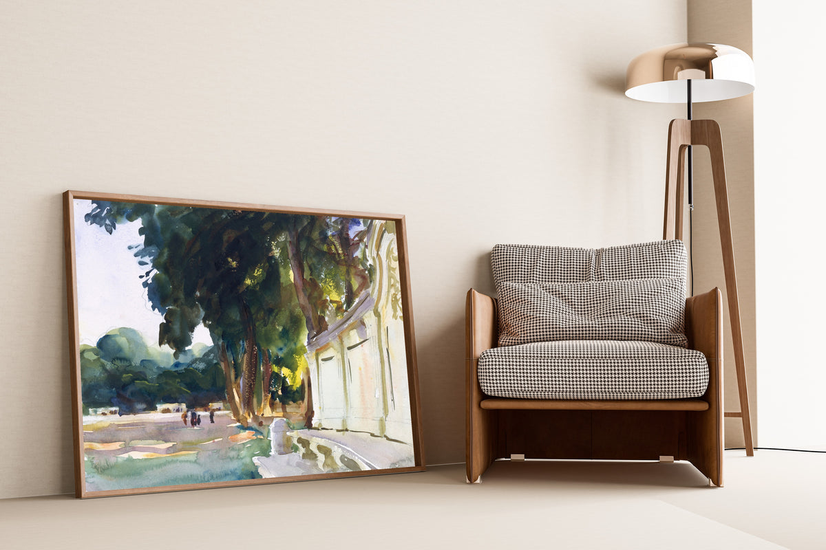 John Singer Sargent — Spanish Midday, Aranjuez | Fine Art Print