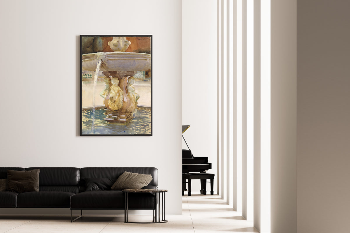 John Singer Sargent — Spanish Fountain | Fine Art Print