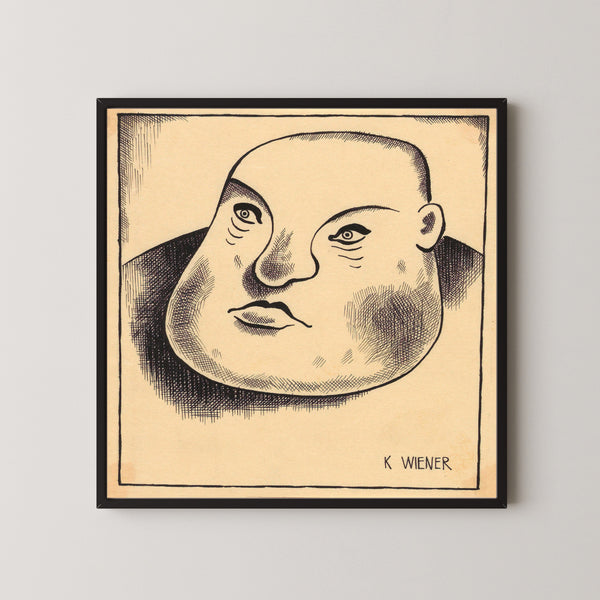 Karl Wiener — Spießbürger (Philistine) | Modernist Illustration Print
