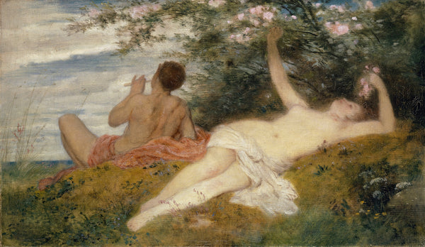 Arnold Böcklin — Spring (Sketch) | Symbolist Art Print