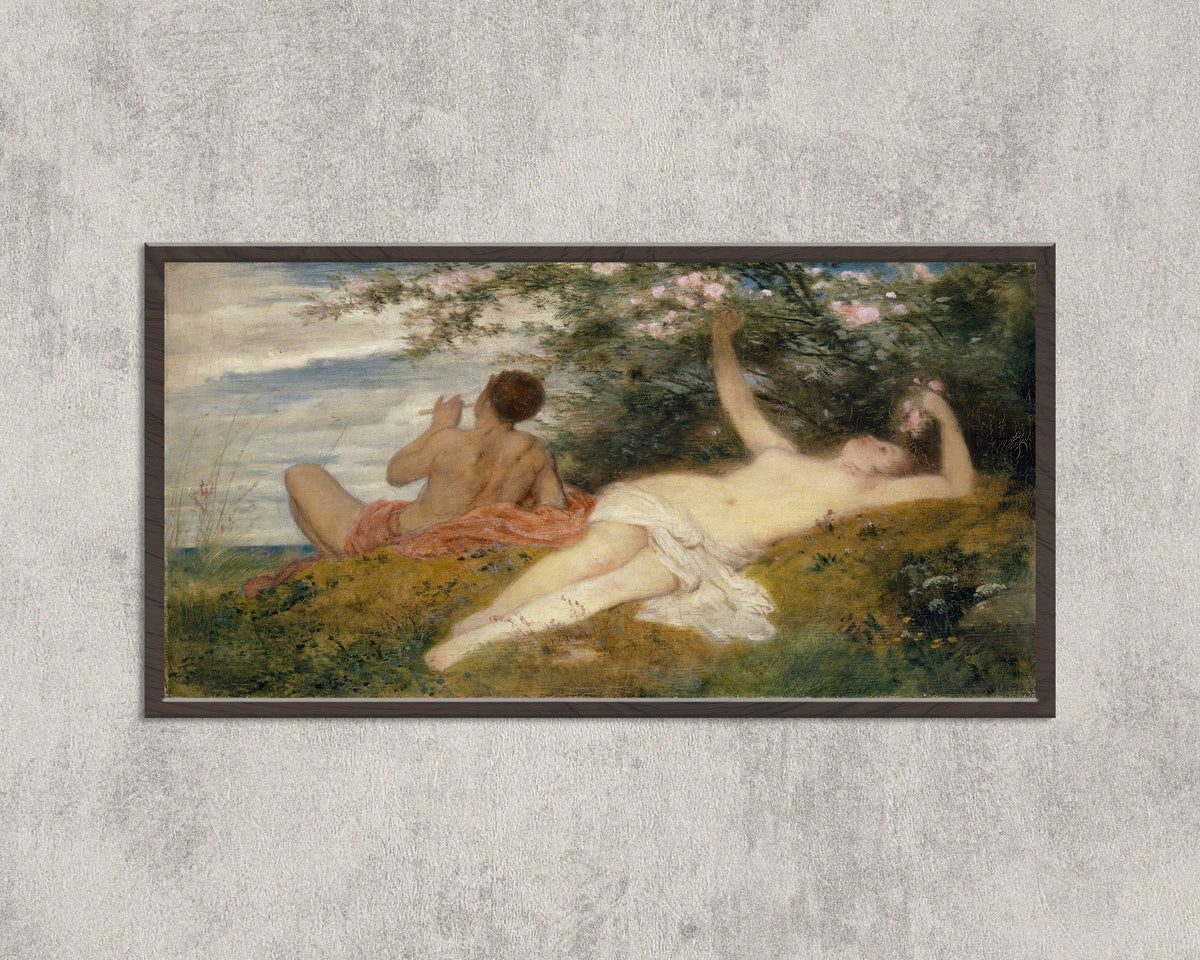 Arnold Böcklin — Spring (Sketch) | Symbolist Art Print