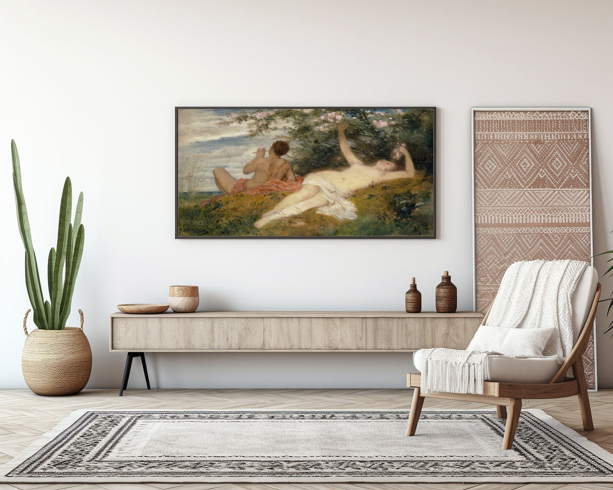 Arnold Böcklin — Spring (Sketch) | Symbolist Art Print