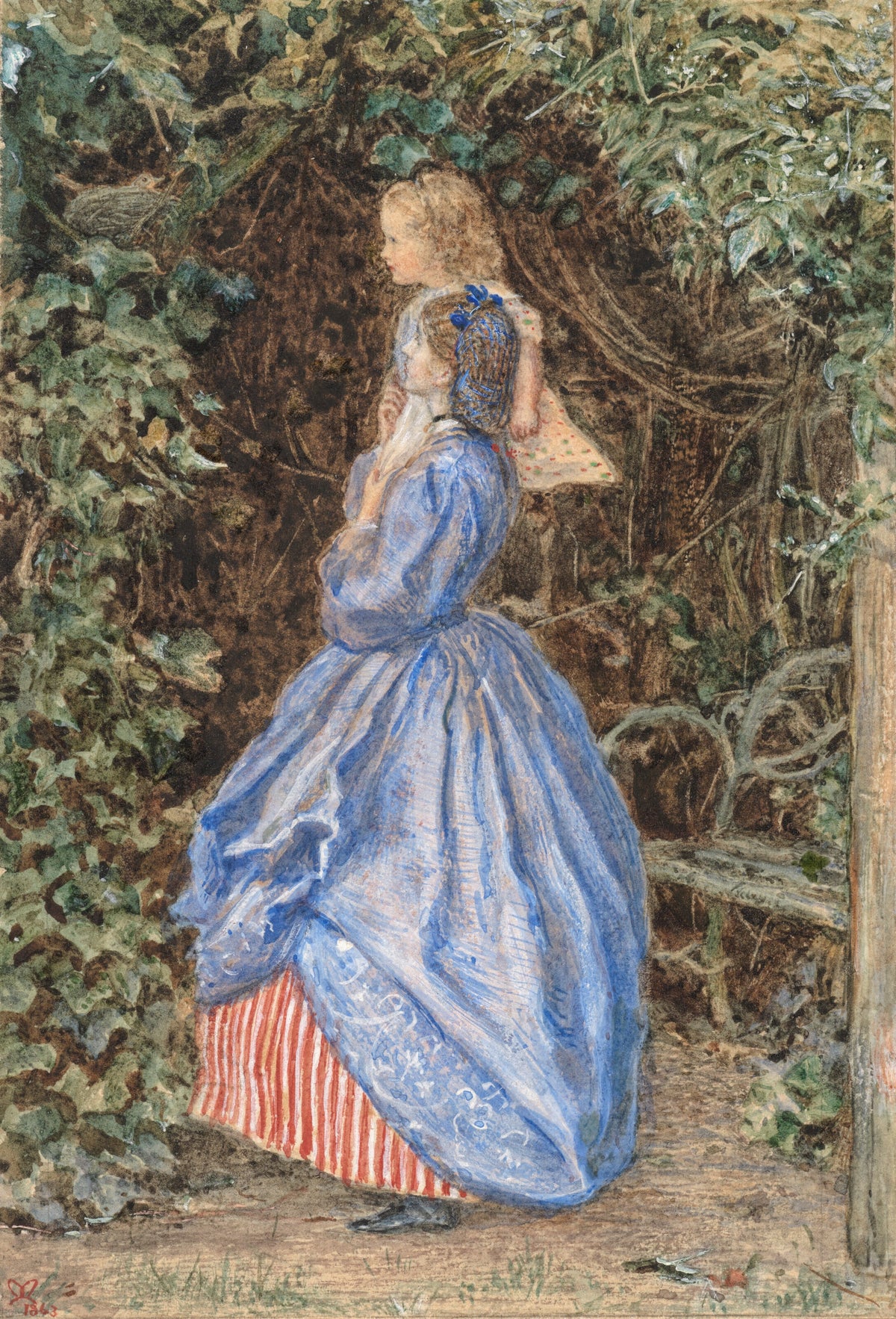 John Everett Millais — Spring Time | Pre-Raphaelite Art Print