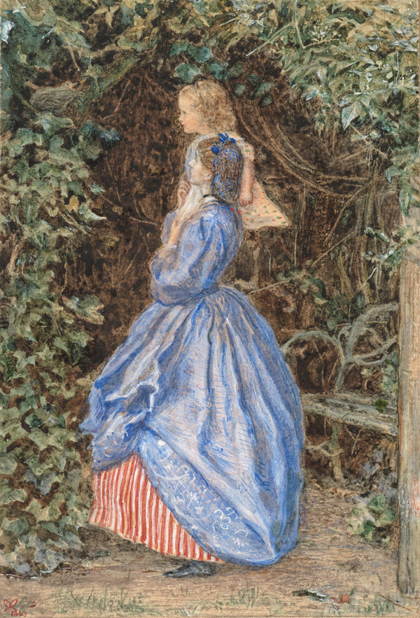 John Everett Millais — Spring Time | Pre-Raphaelite Art Print