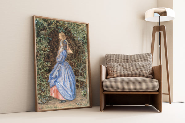 John Everett Millais — Spring Time | Pre-Raphaelite Art Print