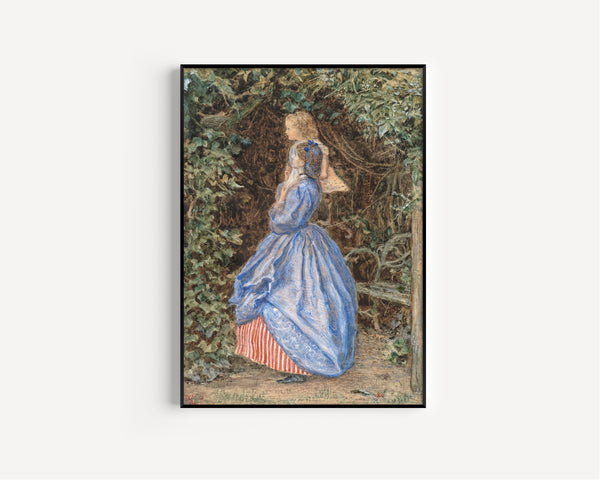 John Everett Millais — Spring Time | Pre-Raphaelite Art Print