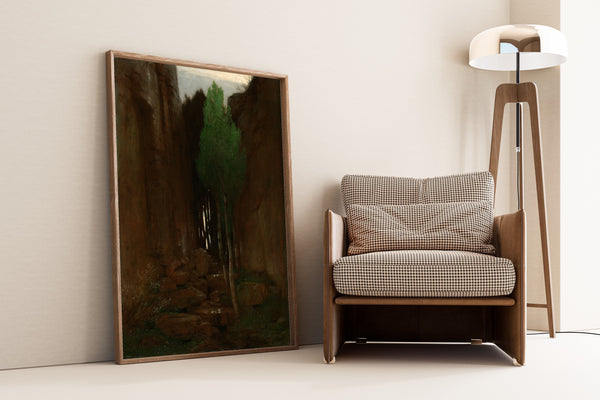 Arnold Böcklin — Spring in a Narrow Gorge | Landscape Fine Art Print