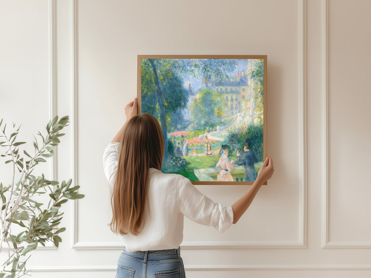 Pierre-Auguste Renoir — Square de la Trinité | Fine Art Print