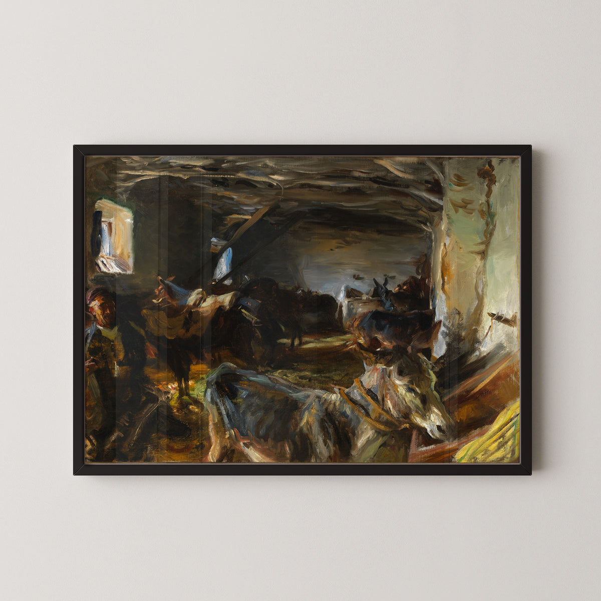John Singer Sargent — Stable at Cuenca | Fine Art Print
