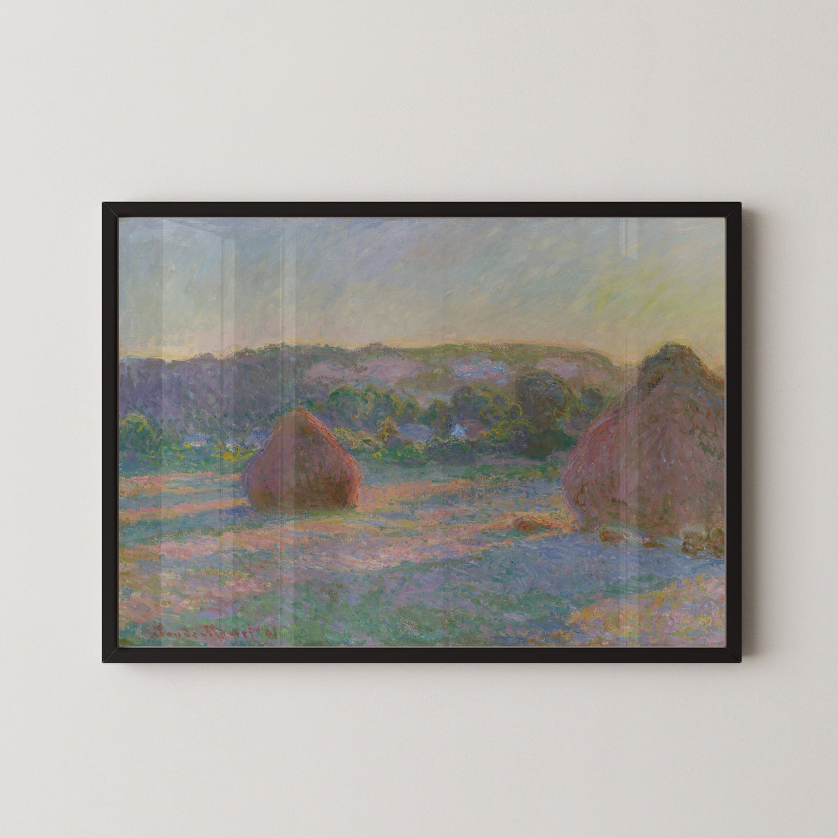 Claude Monet — Stacks of Wheat (End of Summer) | Fine Art Print