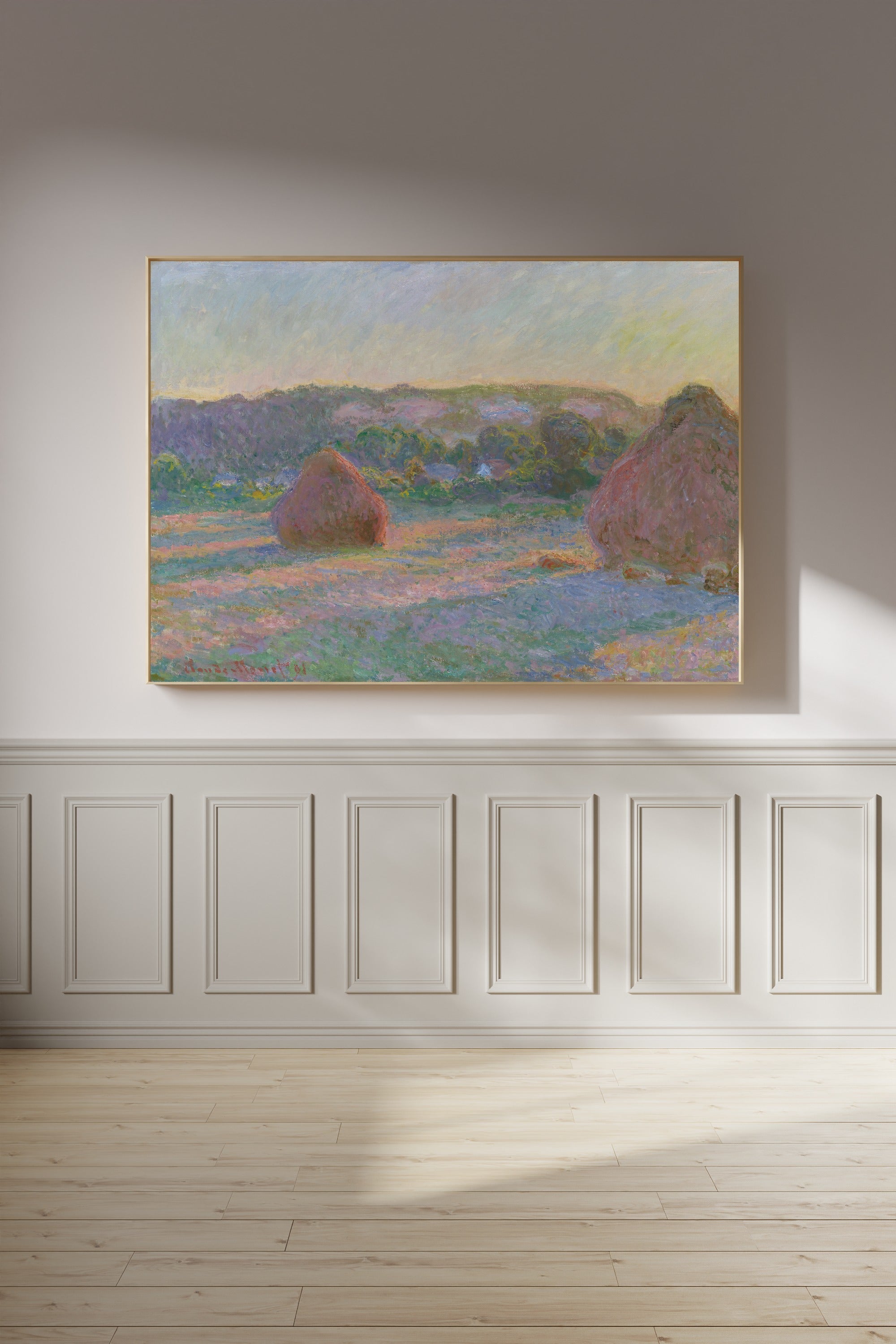 Claude Monet — Stacks of Wheat (End of Summer) | Fine Art Print