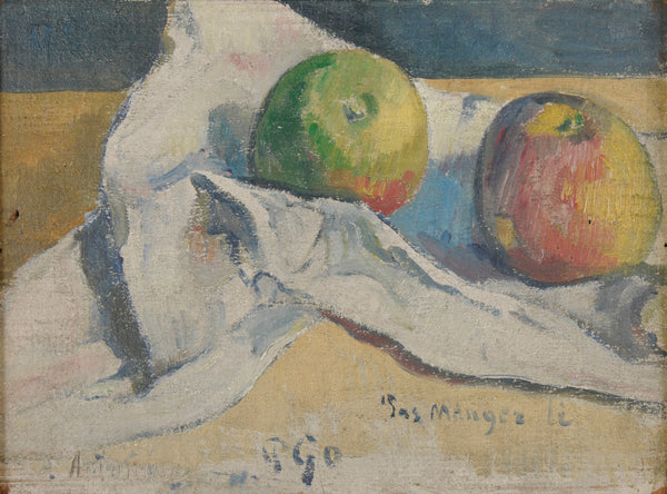 Paul Gauguin — Still Life with Apples (Pas Manger Li) | Fine Art Print