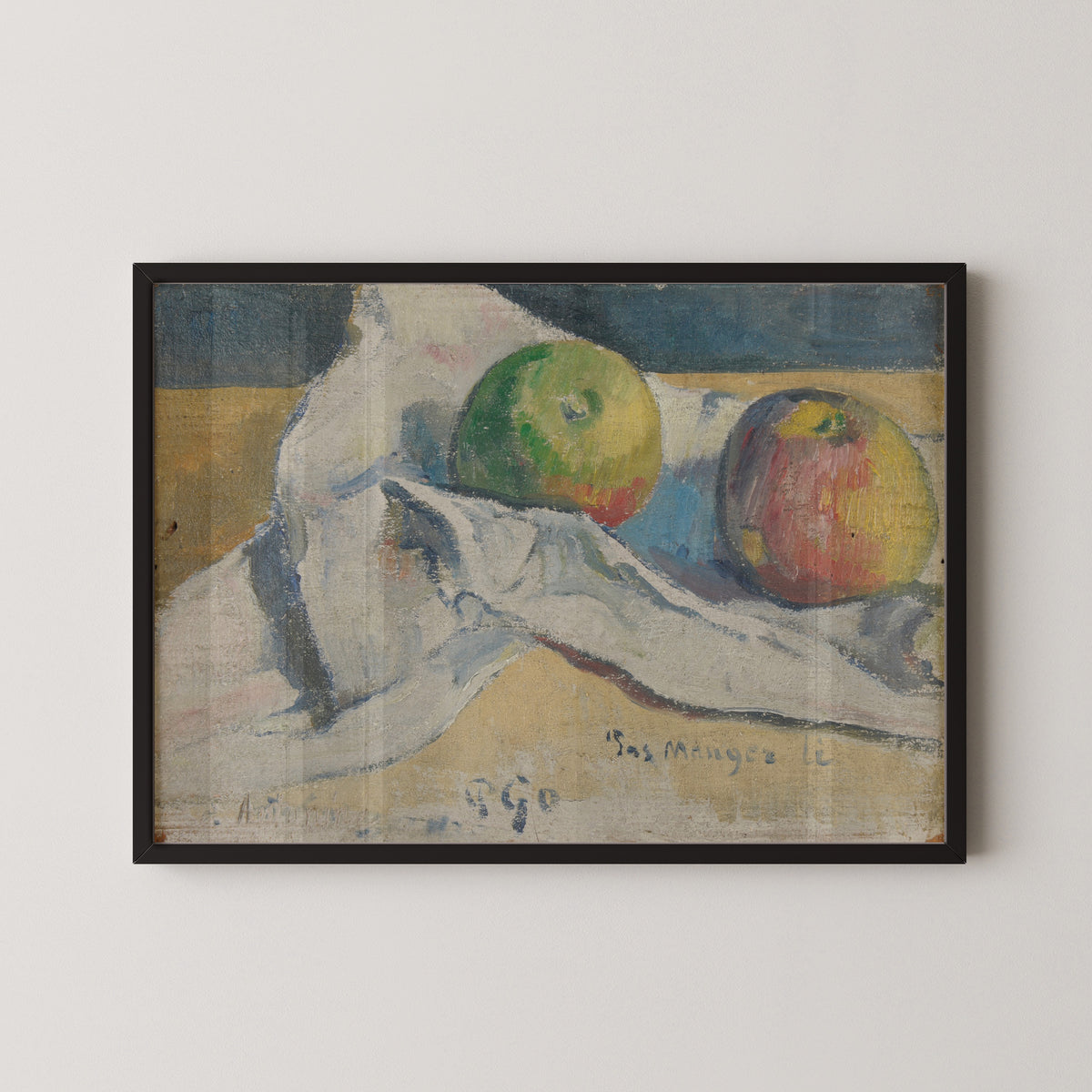 Paul Gauguin — Still Life with Apples (Pas Manger Li) | Fine Art Print