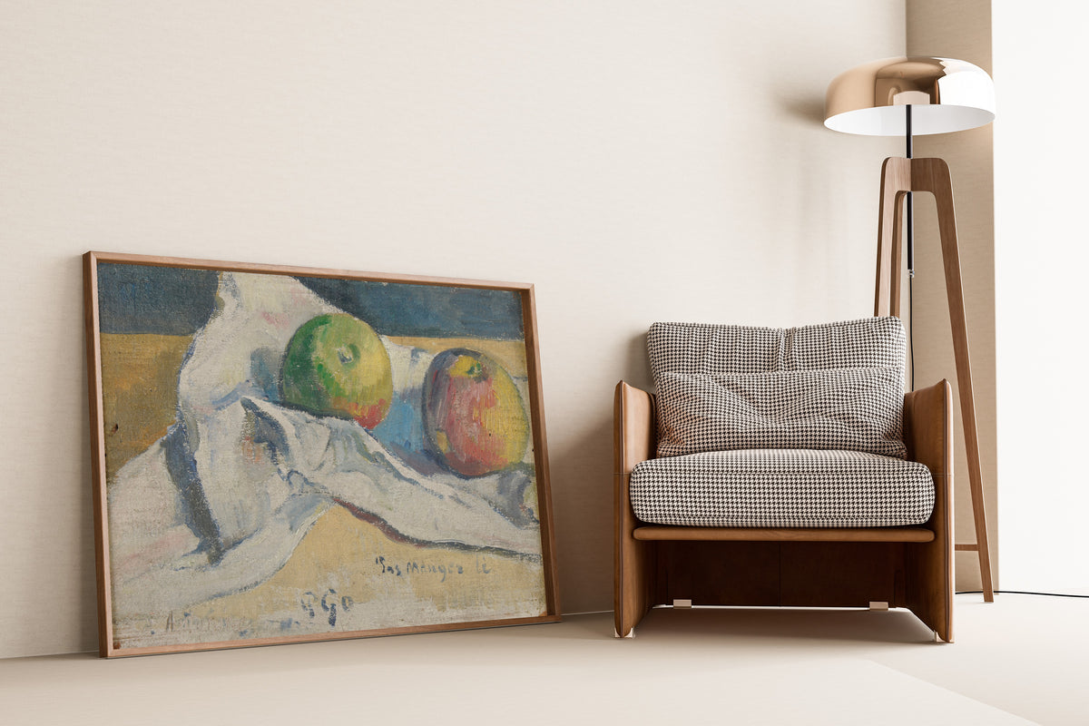 Paul Gauguin — Still Life with Apples (Pas Manger Li) | Fine Art Print