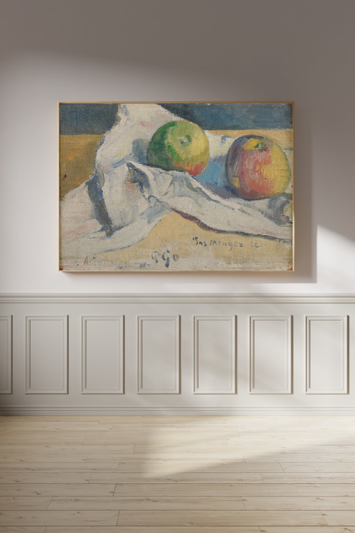Paul Gauguin — Still Life with Apples (Pas Manger Li) | Fine Art Print