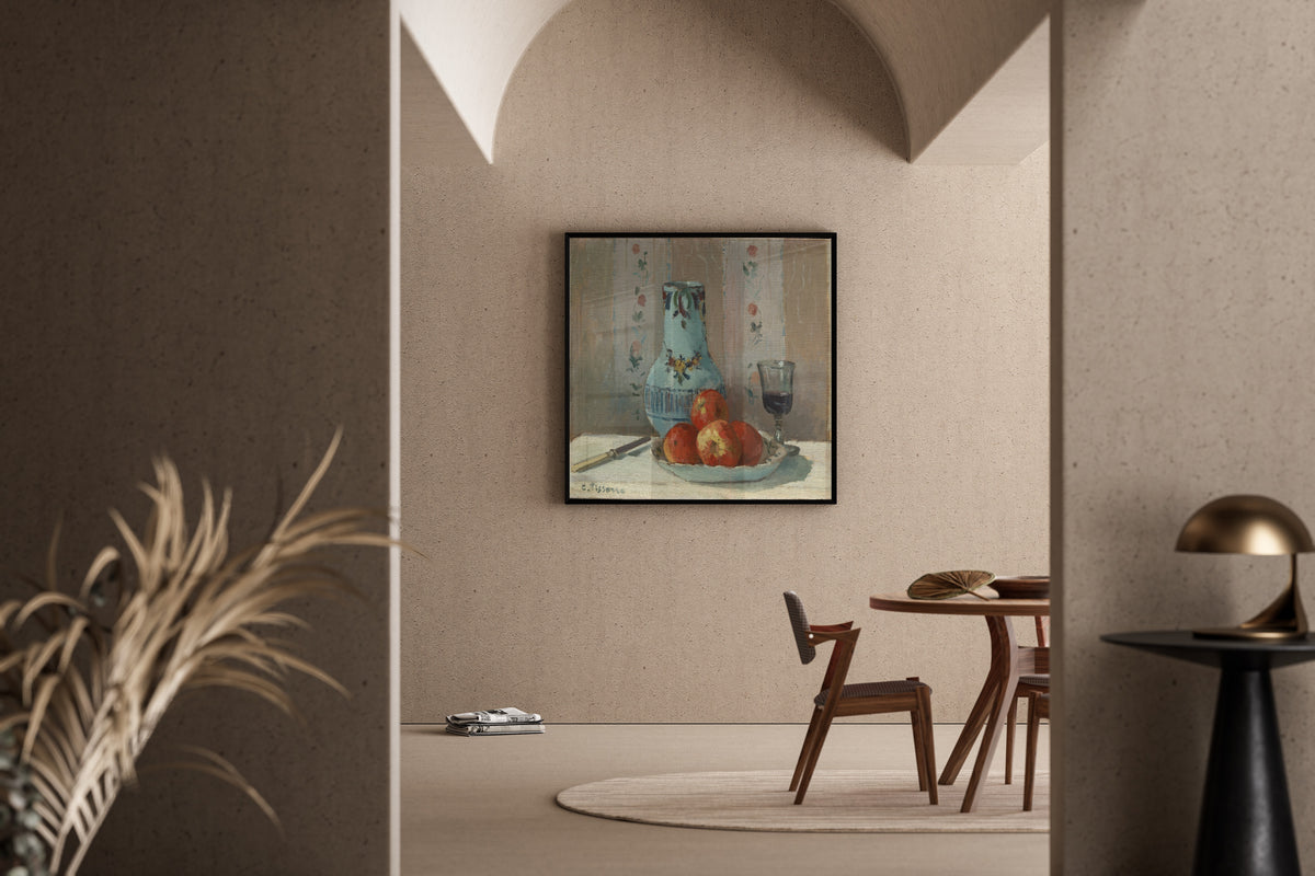 Camille Pissarro — Still Life with Apples and Pitcher | Fine Art Print