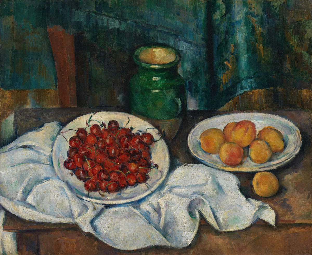 Paul Cezanne — Still Life with Cherries and Peaches | Fine Art Print