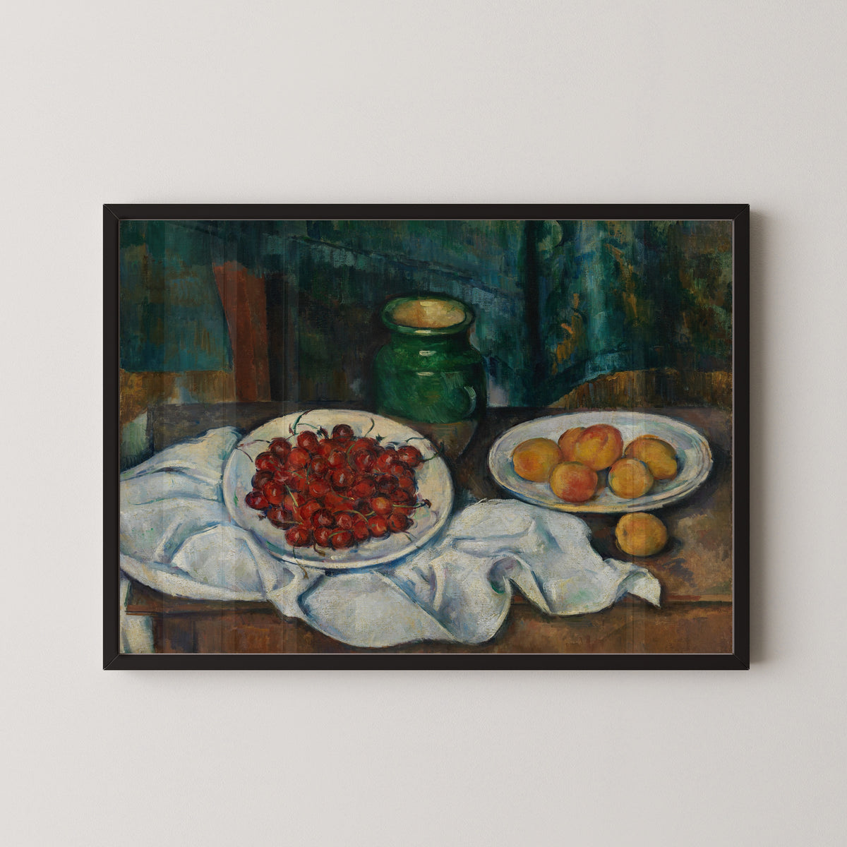 Paul Cezanne — Still Life with Cherries and Peaches | Fine Art Print