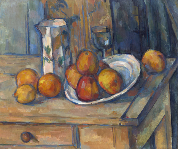 Paul Cezanne — Still Life with Milk Jug and Fruit | Fine Art Print