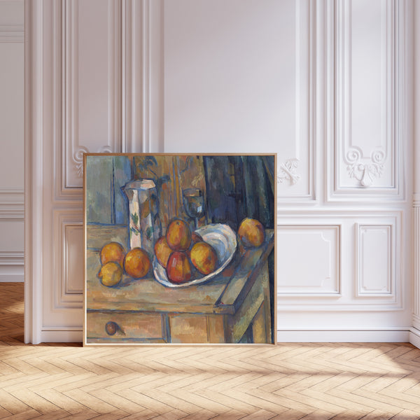 Paul Cezanne — Still Life with Milk Jug and Fruit | Fine Art Print