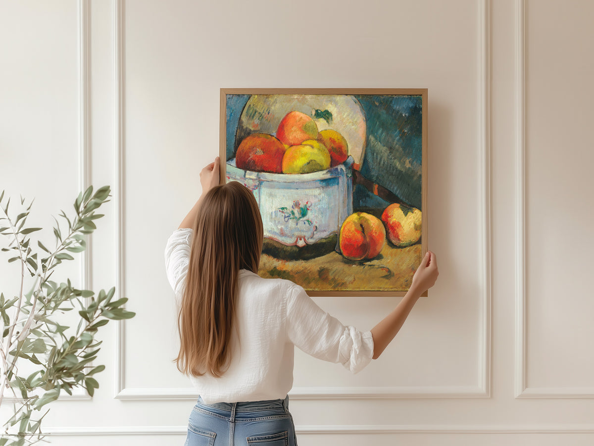 Paul Gauguin — Still Life with Peaches | Fine Art Print