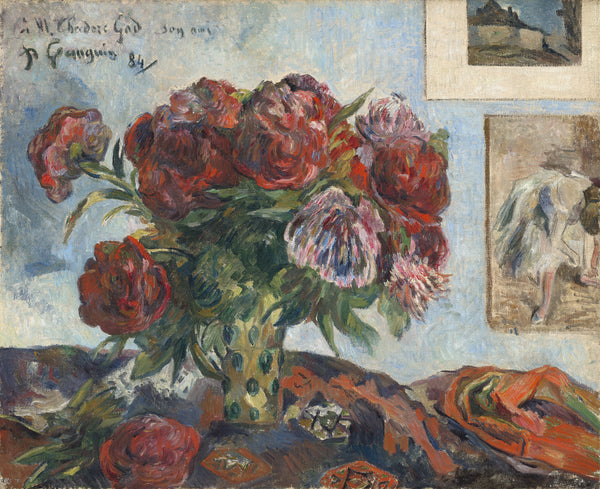 Paul Gauguin — Still Life with Peonies | Fine Art Print
