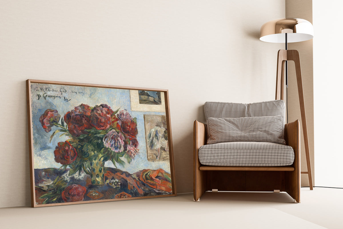Paul Gauguin — Still Life with Peonies | Fine Art Print