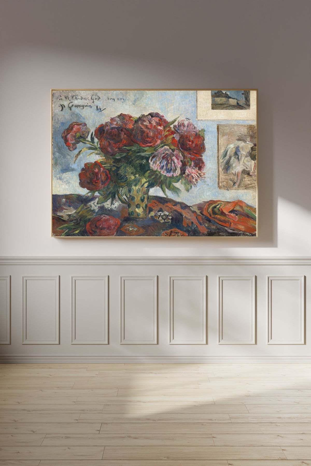 Paul Gauguin — Still Life with Peonies | Fine Art Print