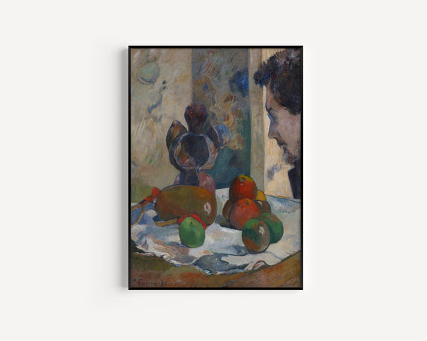 Paul Gauguin — Still Life with Profile of Laval | Fine Art Print