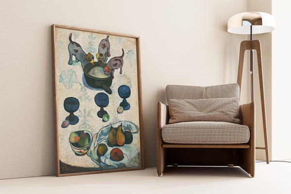 Paul Gauguin — Still Life with Three Puppies | Fine Art Print
