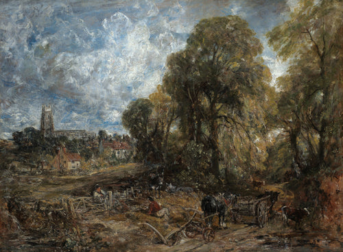 John Constable — Stoke-by-Nayland | Landscape Fine Art Print
