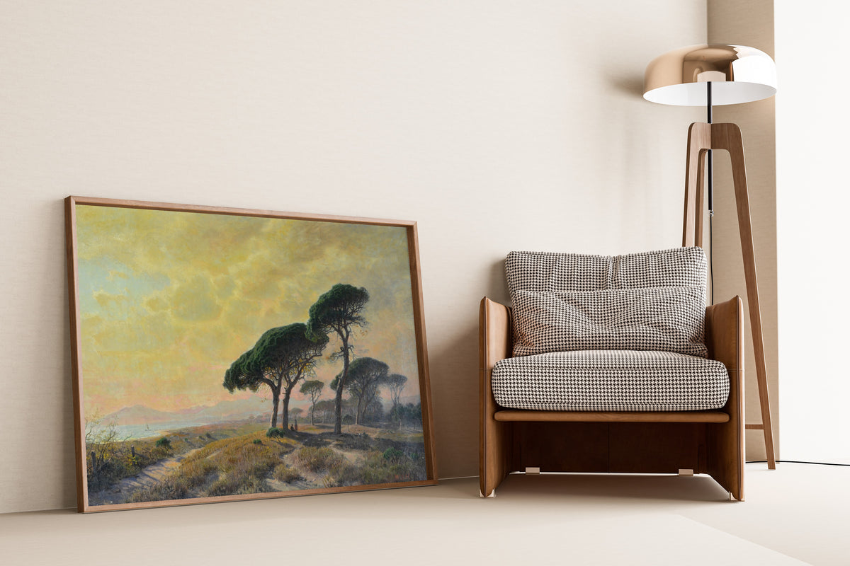 William Stanley Haseltine — Stone Pines, Cannes | Landscape Fine Art Print
