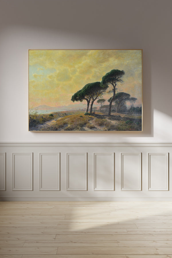 William Stanley Haseltine — Stone Pines, Cannes | Landscape Fine Art Print