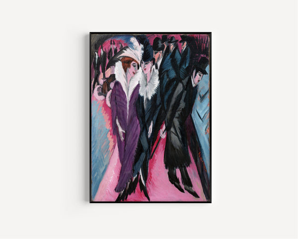 Ernst Ludwig Kirchner — Street, Berlin | Fine Art Print