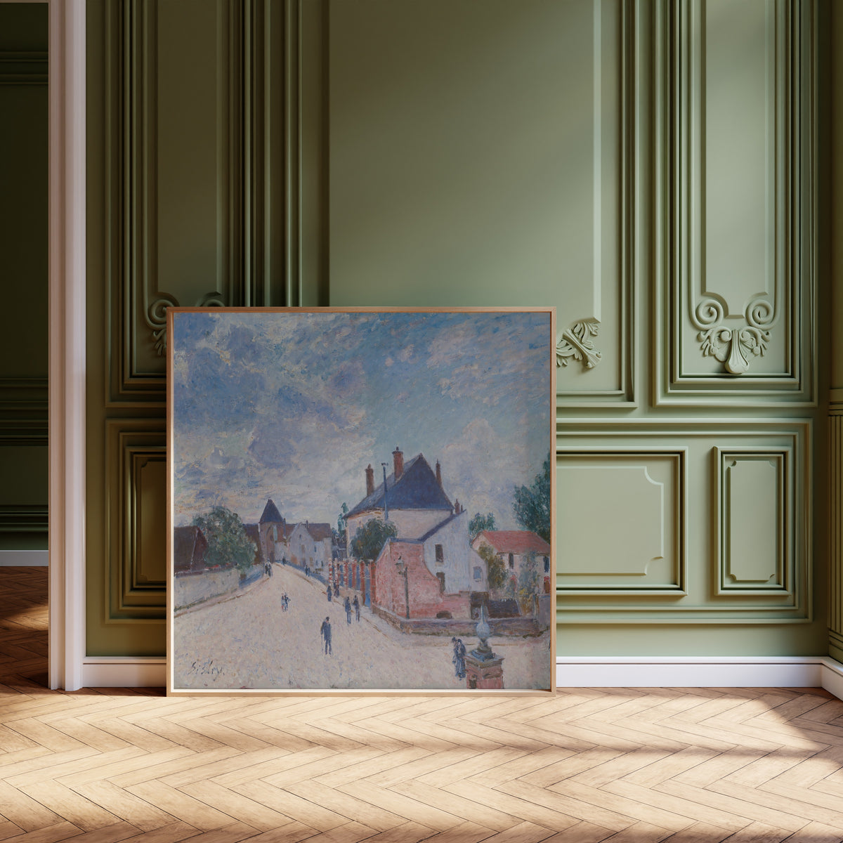 Alfred Sisley — Street in Moret | Fine Art Print