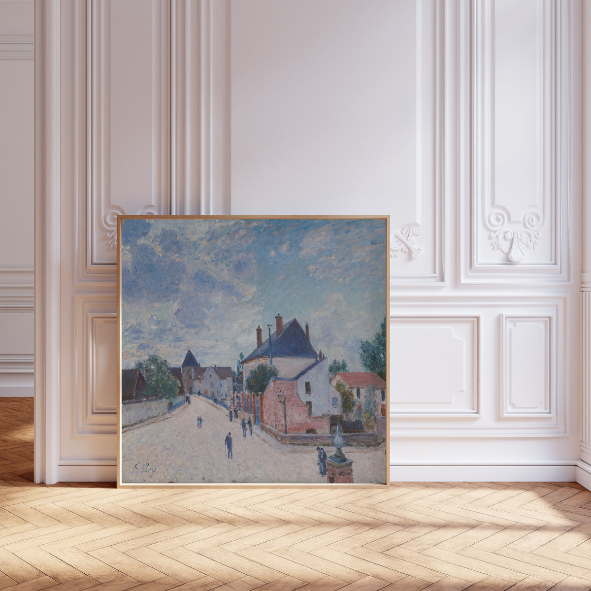 Alfred Sisley — Street in Moret | Fine Art Print