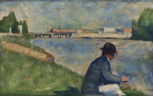 Georges Seurat — Study for "Bathers at Asnières" | Fine Art Print