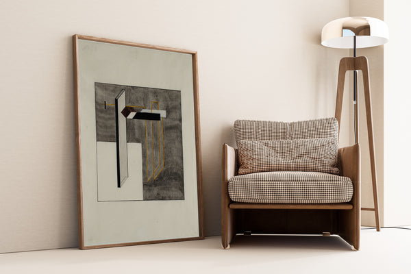 El Lissitzky — Study for Proun 4B | Constructivist Art Print