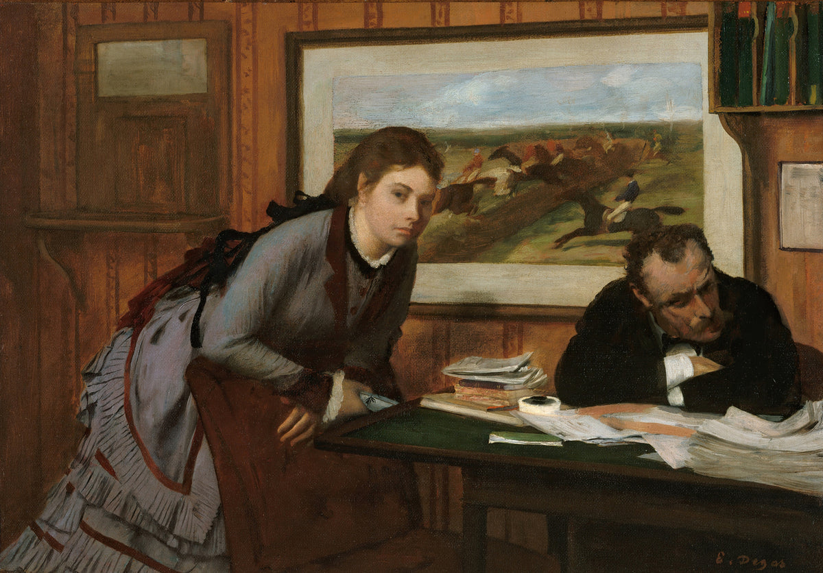 Edgar Degas — Sulking | Fine Art Print